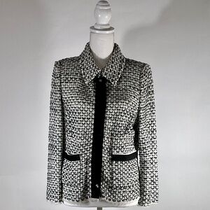 St. John Knits Button-Up Jacket Size 10